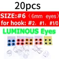 20 piezas tamaño 6 lumo