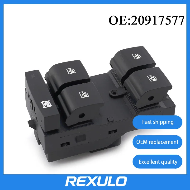 20917577 Suitable for Chevrolet Cruze left front glass lifter switch, car power window switch