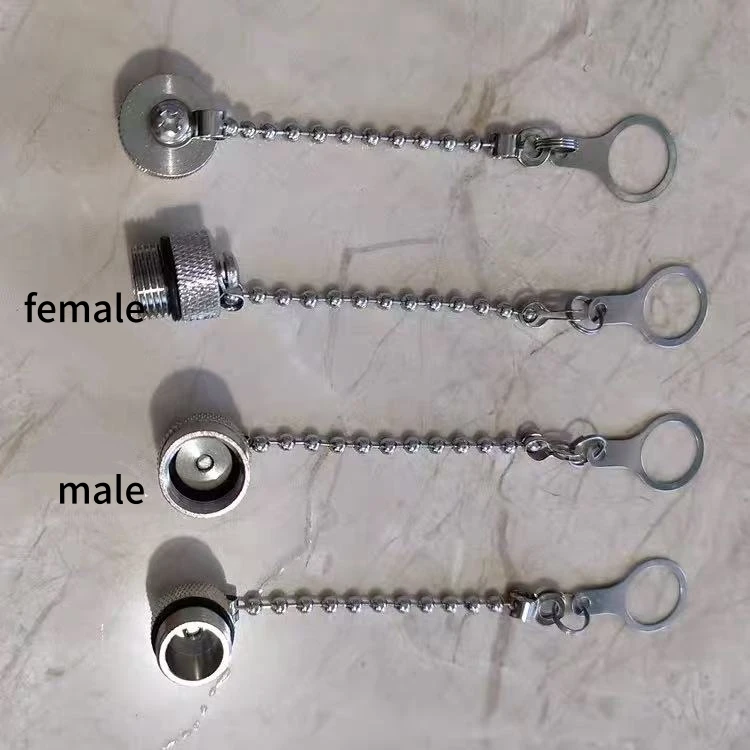 M12 Aviation plug 10pccs socket connector sensor plug cap M12 metal dust cover 12mm aviation plug-in connector