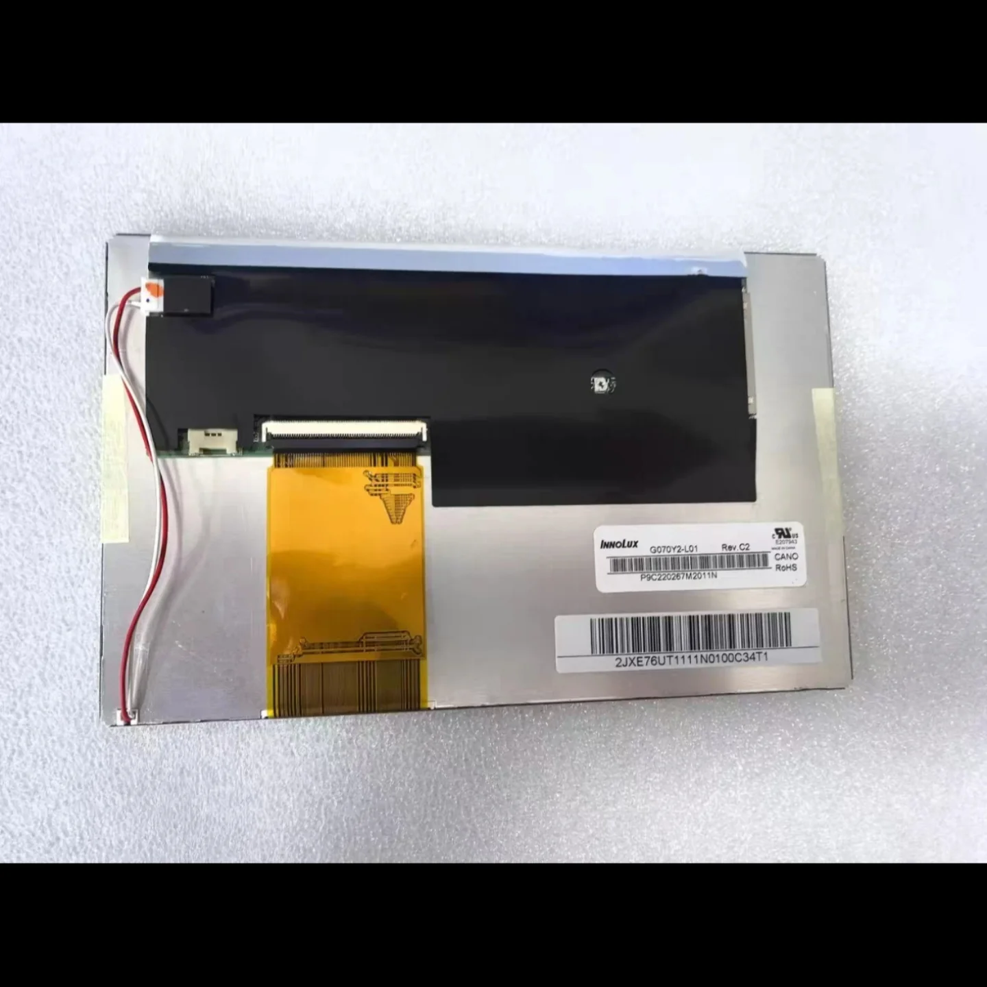 الأصلي G070Y2-L01 800*480 20 دبابيس 100% اختبار 7 بوصة شاشة LCD لوحة العرض ل Innolux