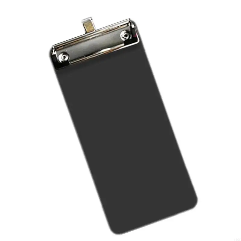 

Small Clipboard Document Clipboard with Hanging Hook for Office School 10x22cm D5QC