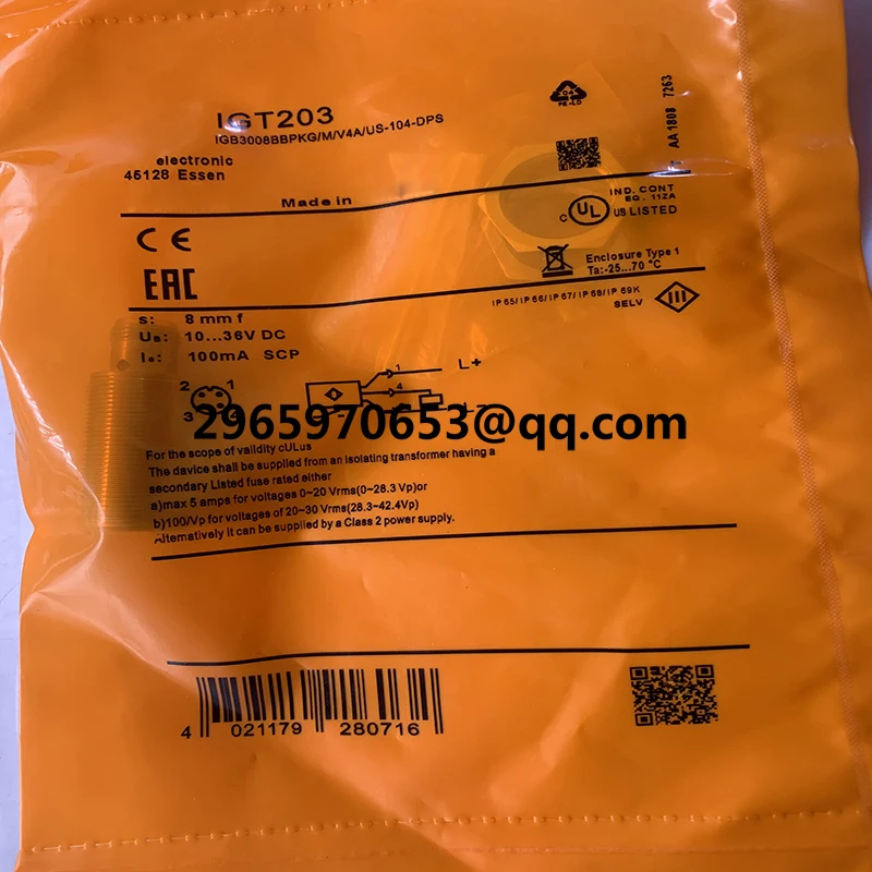 

Original sensor IFT209 IGT203 IGT200 IGT219 IGT209