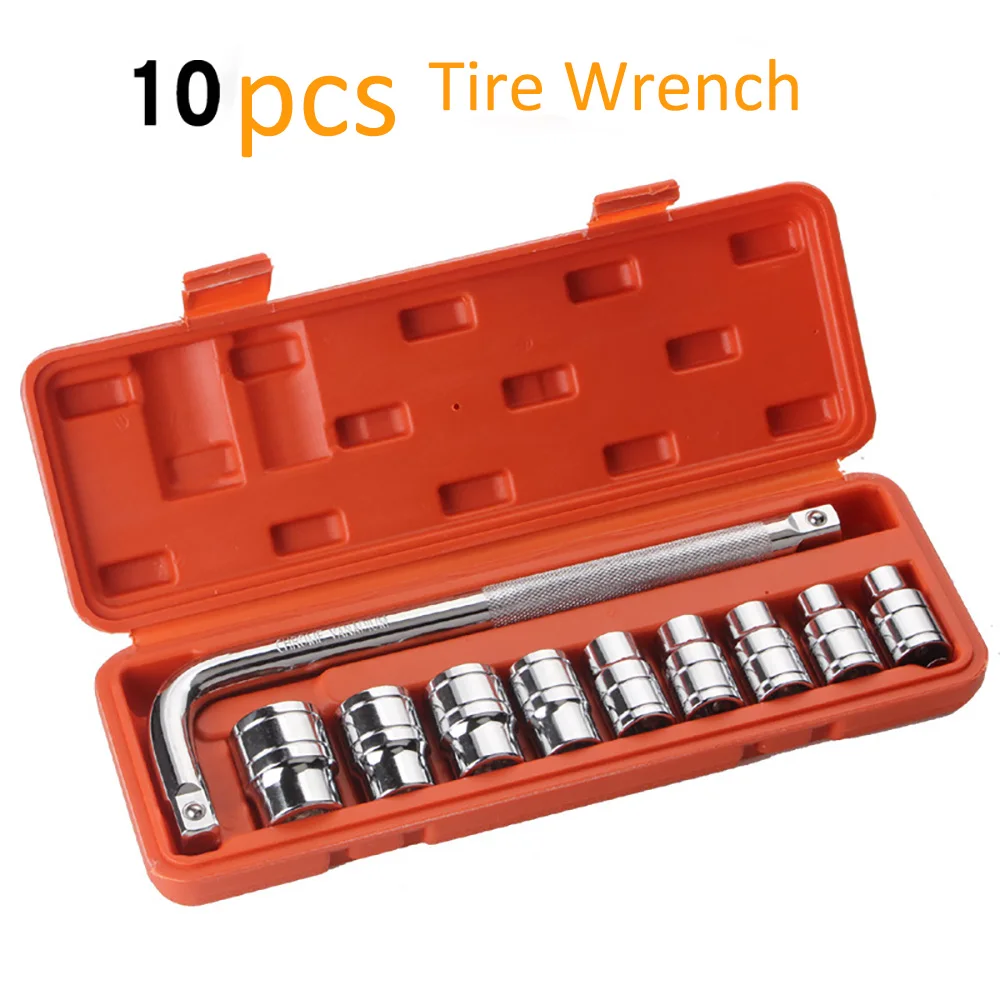 

Универсальный набор L-образных торцевых ключей для снятия без легких шин — 17/19 комплект для замены шестигранных автомобильных шин