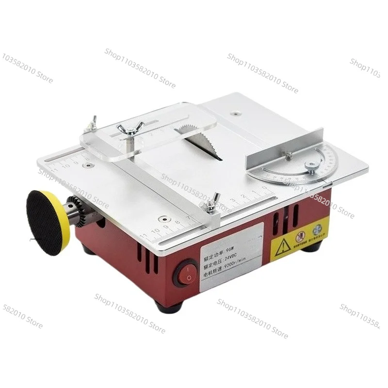 Multifunctional Micro Table Saw Chainsaw Mini Aluminum Alloy Small Household Cutting Machine