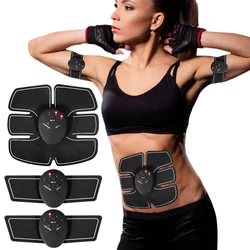 EMS Hip Muscle Stimulator Massager Abdominal Muscle Trainer Fitness Buttocks Arm Abdomen Trainer Losing Weight Lifting Massager