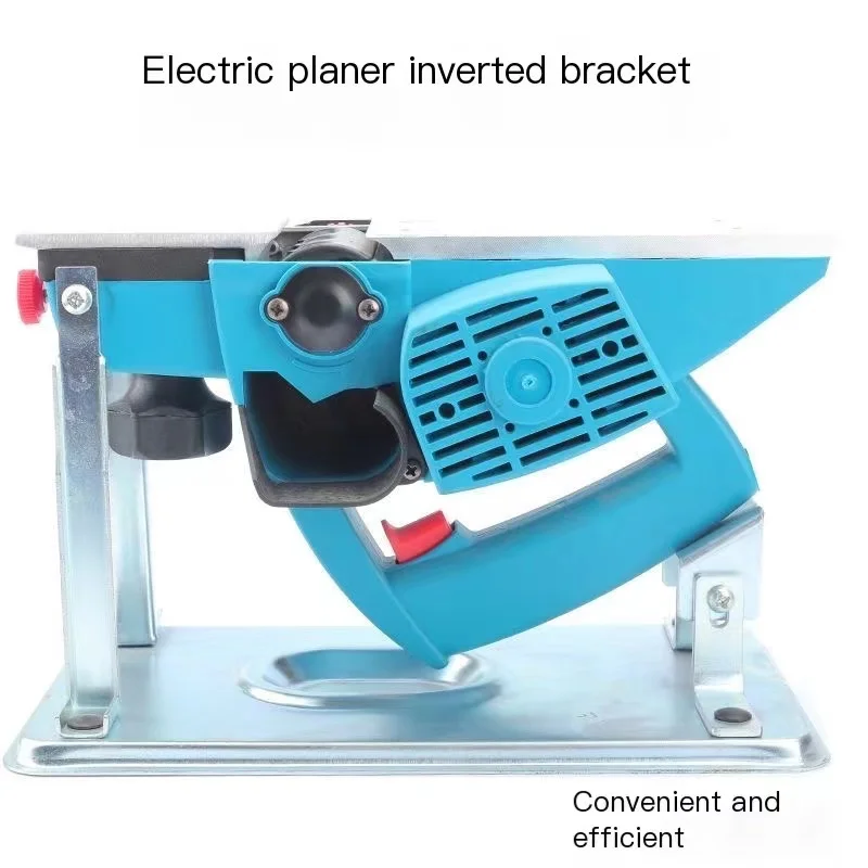 Electric Planer Flip Mounting Bracket,Woodworking Planer Support Practical Household Flip Mount Tool Alloy Flip Planer Stand