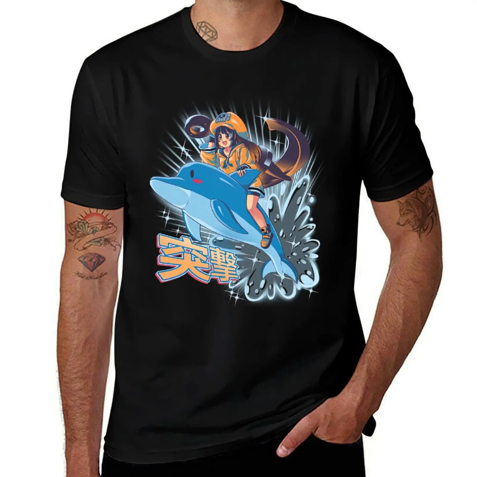 Guilty Gear Totsugeki!! T-Shirt Summer Print Short Sleeve Tee T-Shirt