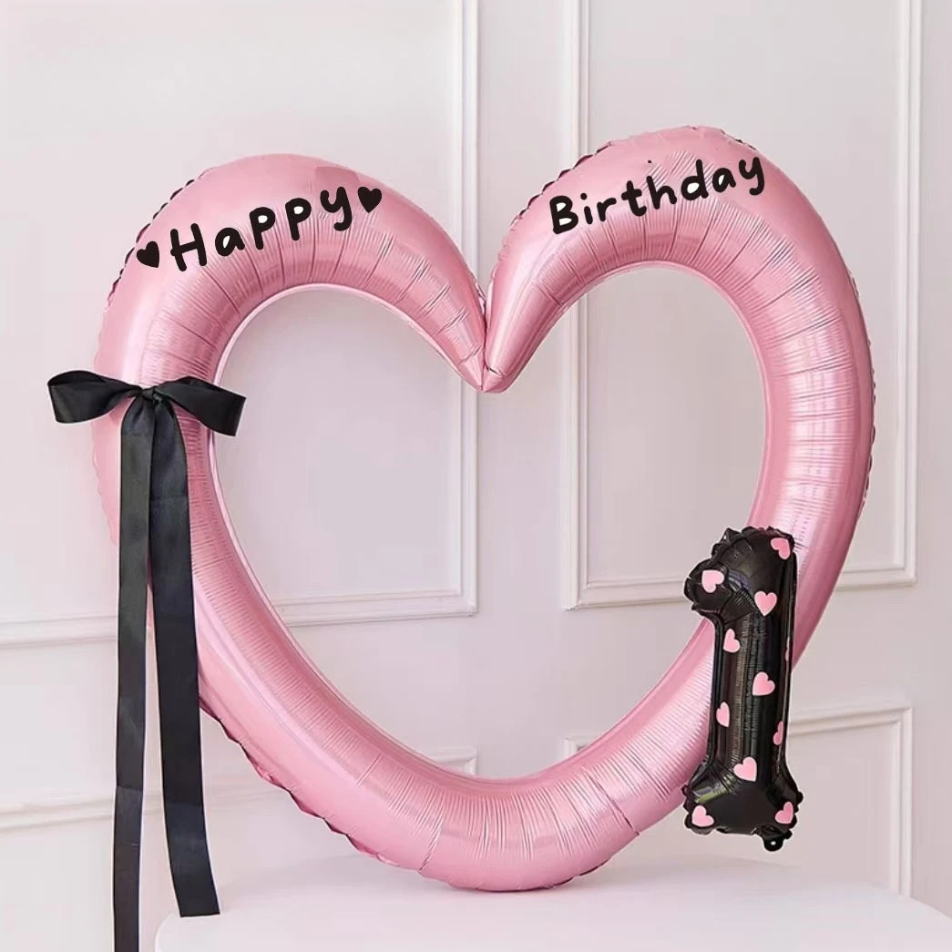 Aushöhlen Liebe Herz Ballon Geburtstag Party Dekoration Nette Liebe Ballons Baby Dusche Hochzeit Party Geschenke Party Ballon Ornament – Detail 15