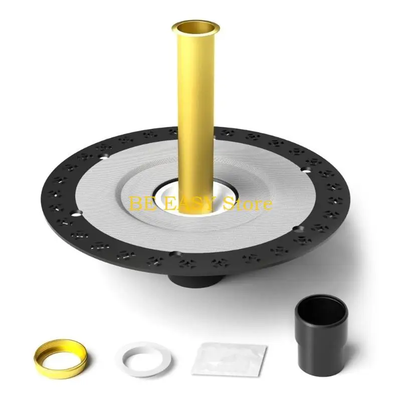 E28F مجموعة استنزاف حوض الاستحمام المستقر القائم بذاته مع مكونات شاملة، سهلة التركيب، استنزاف حوض الاستحمام القائم بذاته البسيطة #2