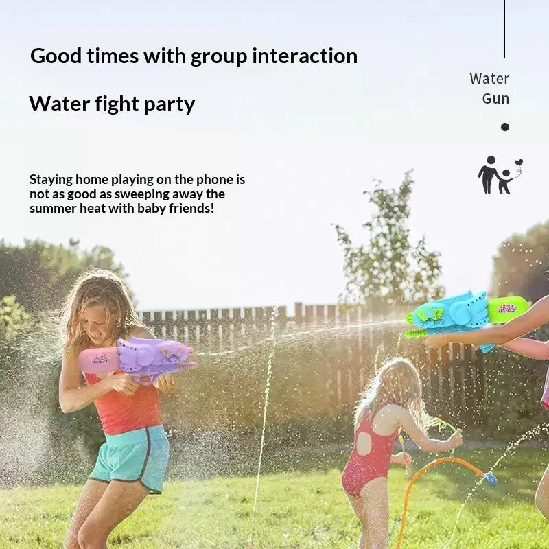/GJ/Summer Outdoor Water Spray s Pull High Pressure Range Pools Beach Water Fun Play Toys Children Boys Girls Water