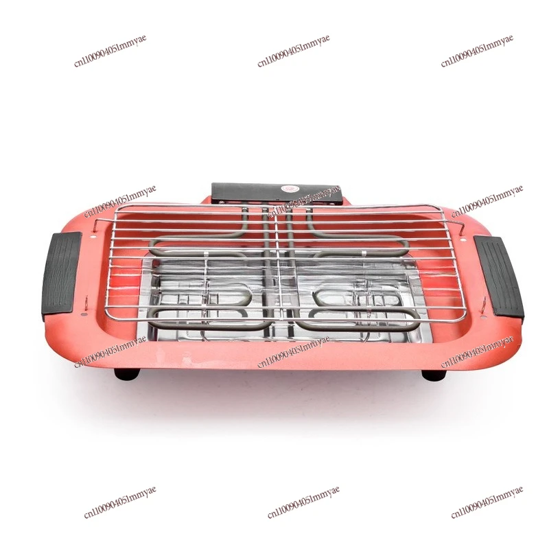2000W Household BBQ304 Stainless Steel Electric Grill Stove Electric Double Tube Grill