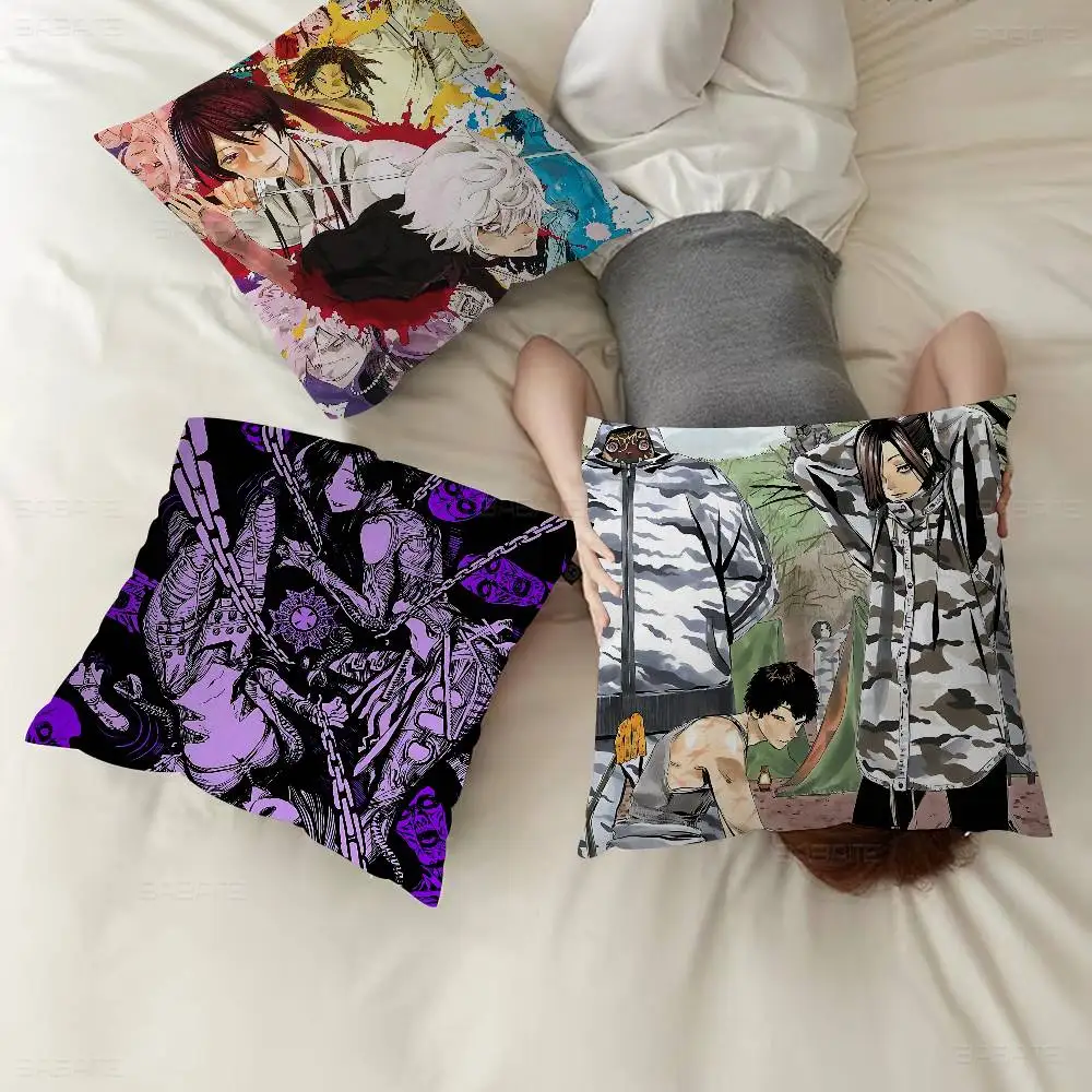 Anime H-Hells Paradise Maple Design Cushion Cover Happy Autumn Harvest decor Holiday Decorati Pillow Cover