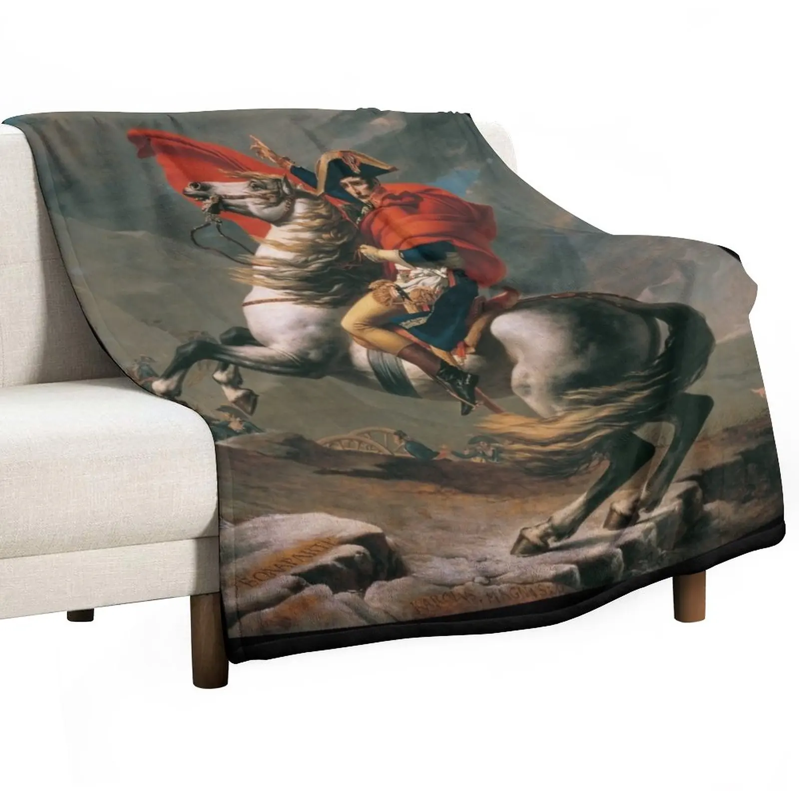 

Napoleon Bonaparte Throw Blanket Baby Blanket Sofa Throw Blanket Picnic