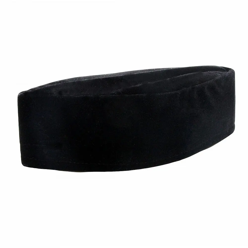 African Native Hat Foldable Velvet Hat Muslim Hats for Men Black Hat Mens Muslim Hats for Men Prayer Cap Islamic Hat Ramadan