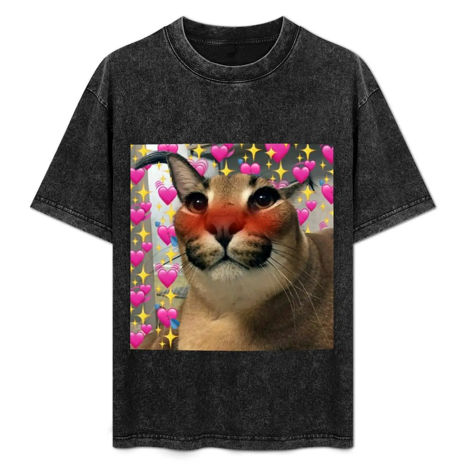 

Love Floppa T-Shirt Comfortable Work Wear Tee