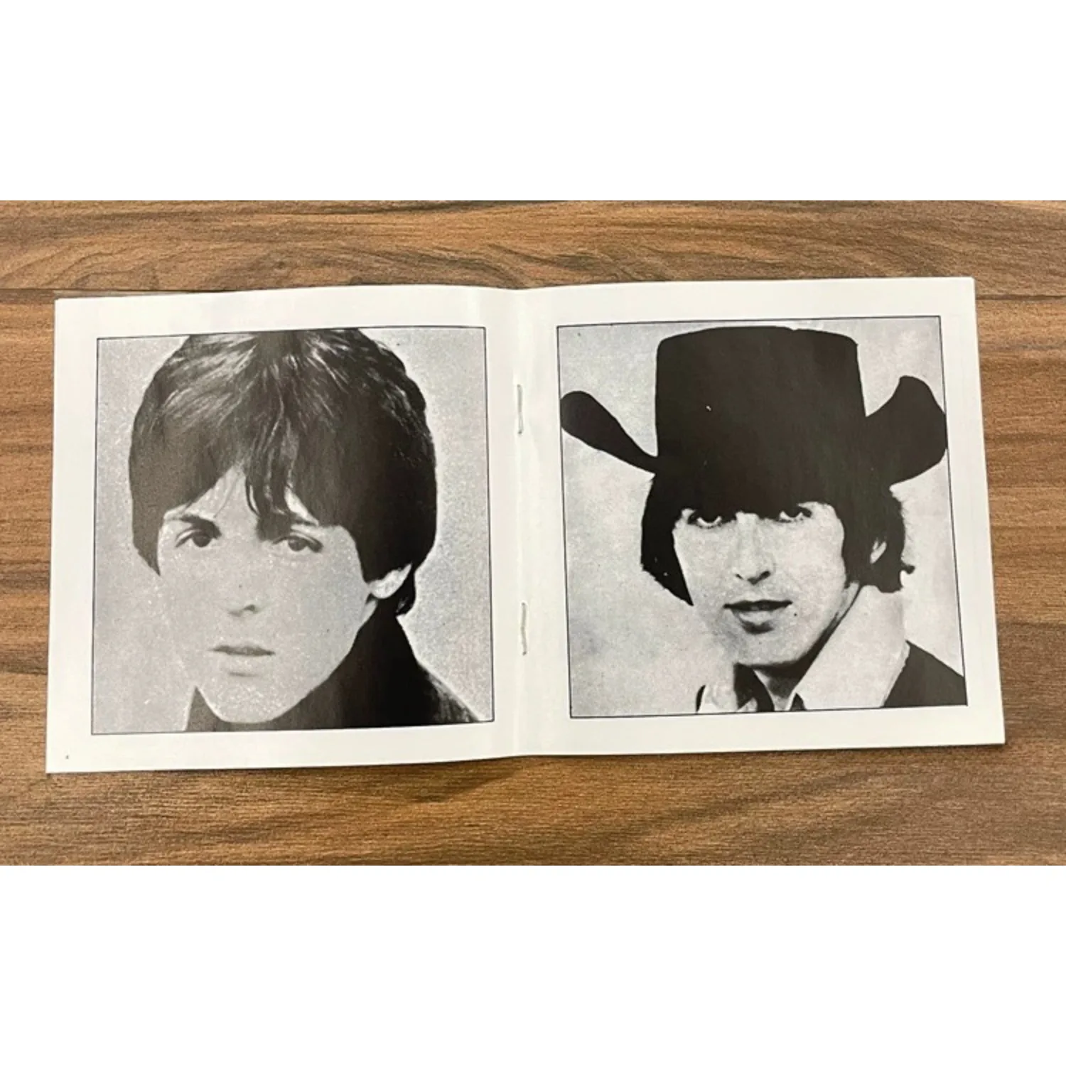 60s Vintage British Classic Pop Rock Audio CD Four Hand Drawn Figures Portrait Art Cover High Fidelity Music Disc view 4