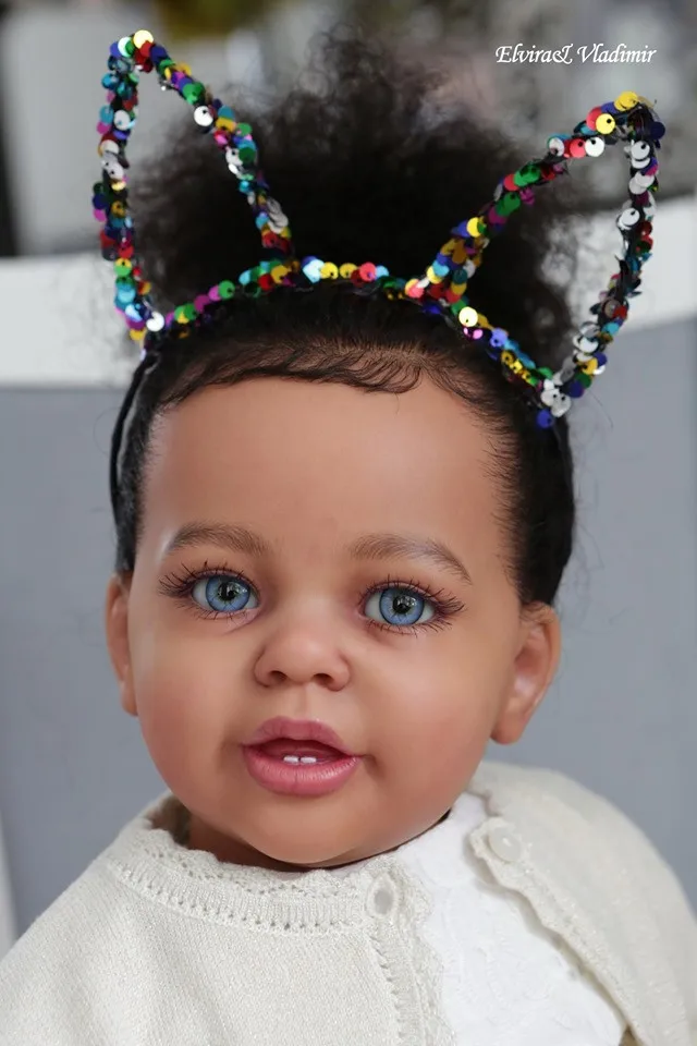 

Кукла-реборн DLS Exclusive Supply, 28 дюймов, реалистичная, как живая, с загорелой кожей, девочка Кейти Мэри