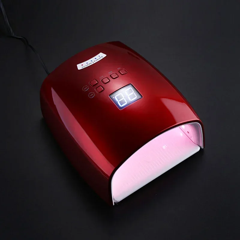 Lampada per unghie ricaricabile alimentata a batteria da 48 W Lampada per asciugatrice per manicure senza fili Luce a LED per unghie Lampada LED UV per unghie wireless