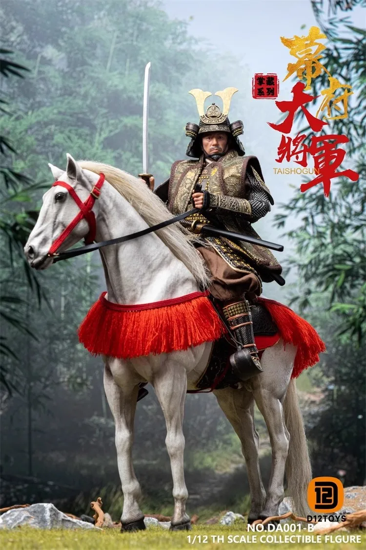 D12TOYS DA001 1/12 Soldier Shogunate Grand General Renma Flag Deluxe Edition Full Set 6'' Action Figure Model Toy In Stock