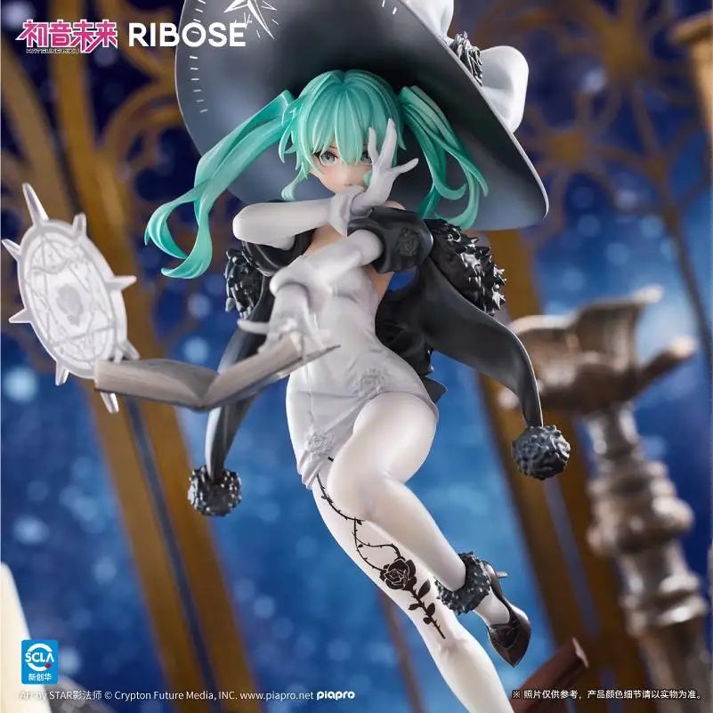 Figurka RIBOSE RISE UP Miku Magical Hatsune Fantasia Witch Scenery Peripheral Action Figure Collection Gift - Dostępna od ręki