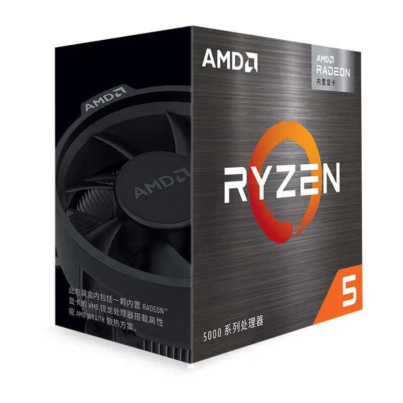 معالج AMD Ryzen 5 5600GT (محاصر) - 6-Core 12-Thread، 3.6 جيجا هرتز، 16 ميجابايت كاش، Radeon Graphics، 7 نانومتر، مقبس AM4، مع Wraith Steal