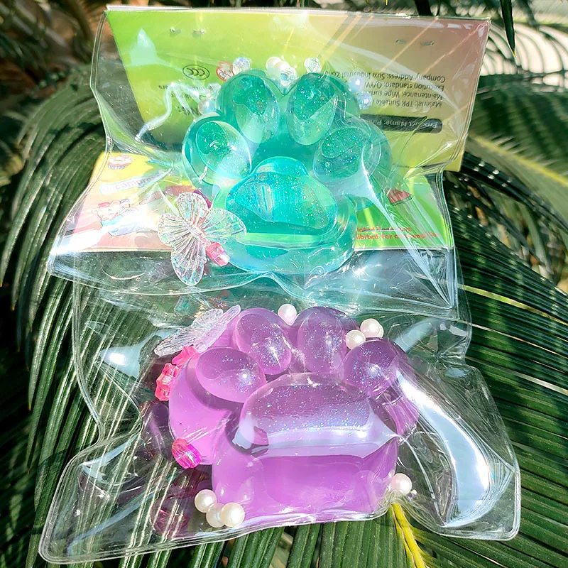 

Красочные прозрачные кошачьи лапы, сжимаемые игрушки, мягкая резина, TPR, декомпрессионное отверстие, игрушки с кошачьими когтями, медленный отскок, игрушки для снятия стресса