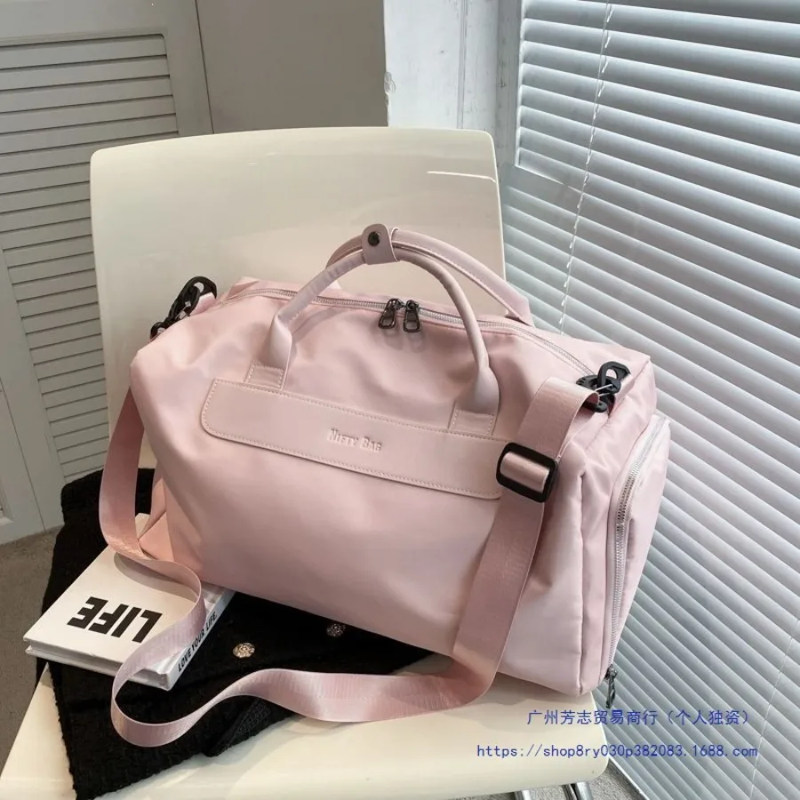 

【New style】Fitness bag wet and wet separation swimming bag sports bag men's short-distance travel bag large-capacity portable l