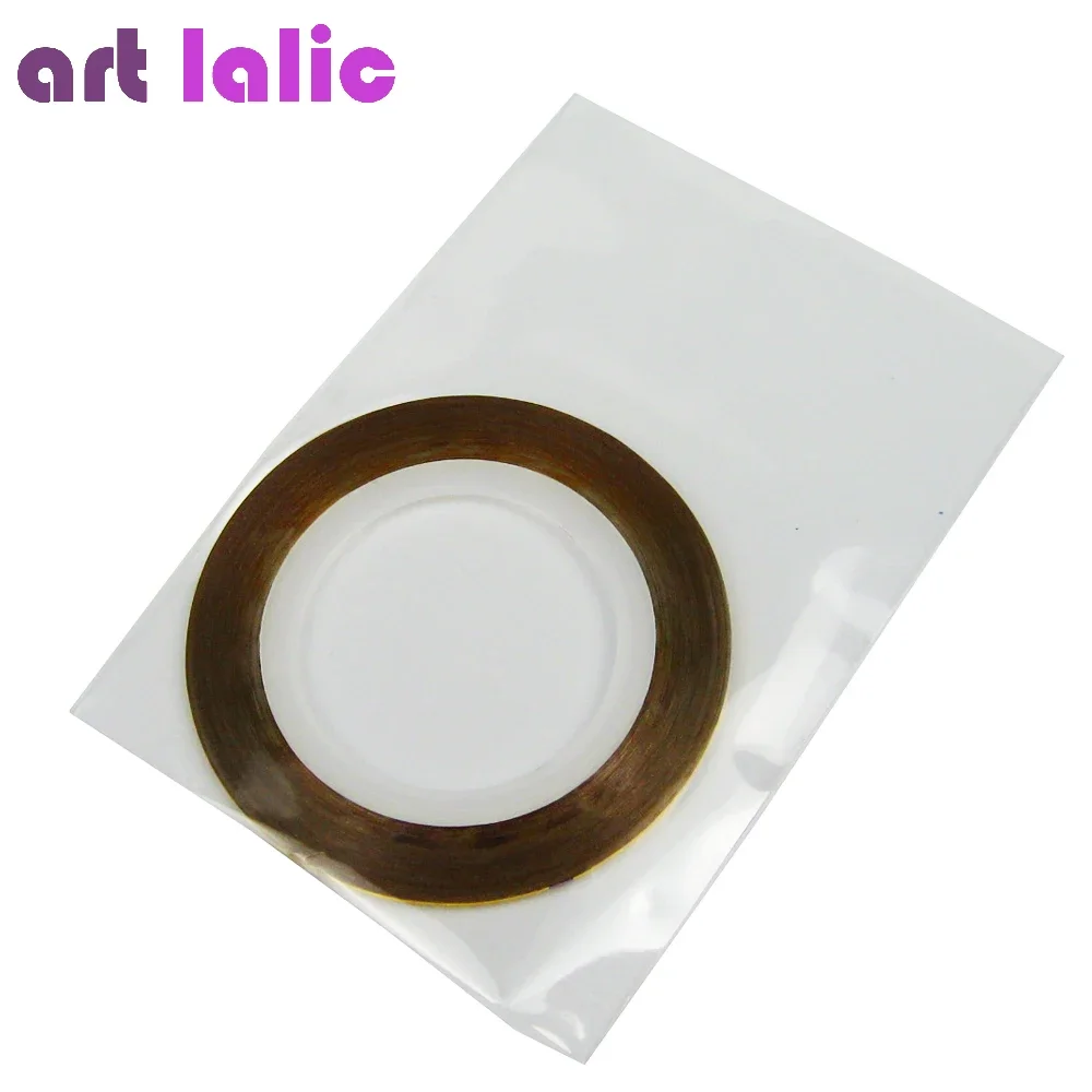 Autocollants de bande à rayures pour Nail Art, décalcomanies pour Gel UV, vernis à paillettes, 1 feuille, choisissez vos couleurs, DIY bricolage