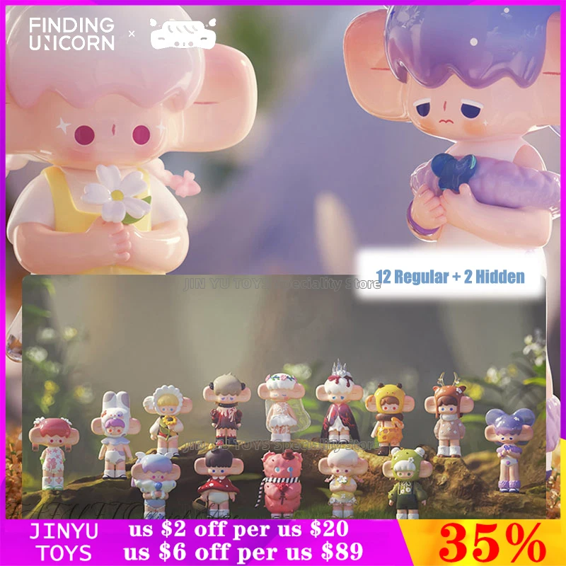 

Swallowing Cloud Island Whisper of Flower Series Cute Doll Anime Action Figure Blind Box Trendy Toys Girls Birthday Gifts