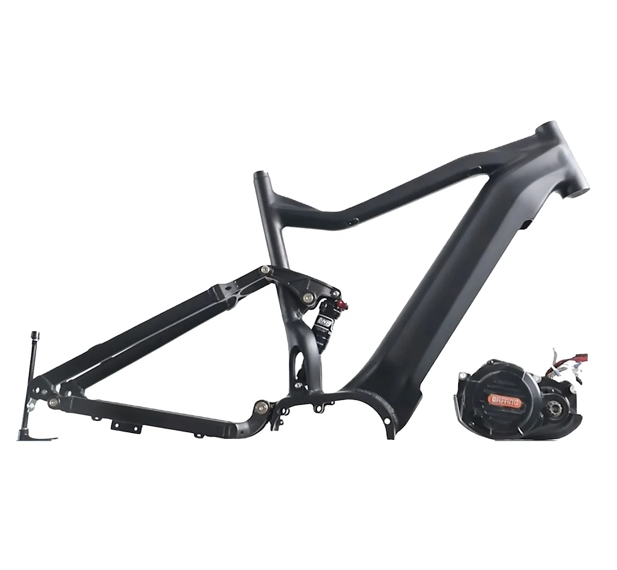 Aluminum alloy full suspension octagonal m620 electric bicycle frame