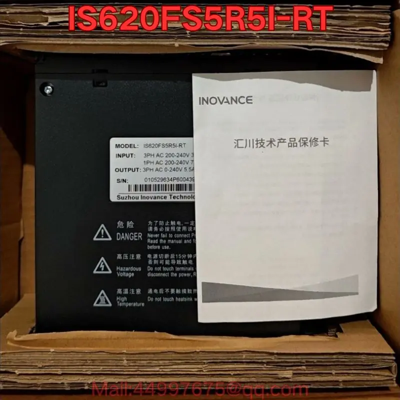 

Новый сервопривод IS620FS5R5I-RT Новейшее предложение 2026 года.
