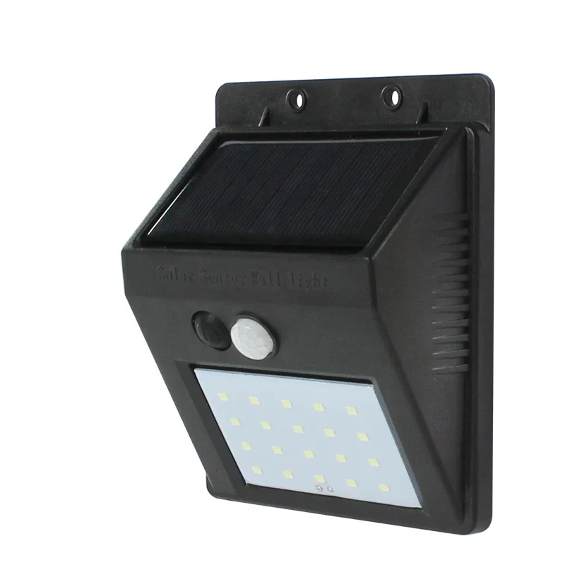 20 LED Solar Sensor Light Outdoor Waterproof Wall Lamp for RV Caravan Camper Garden Patio