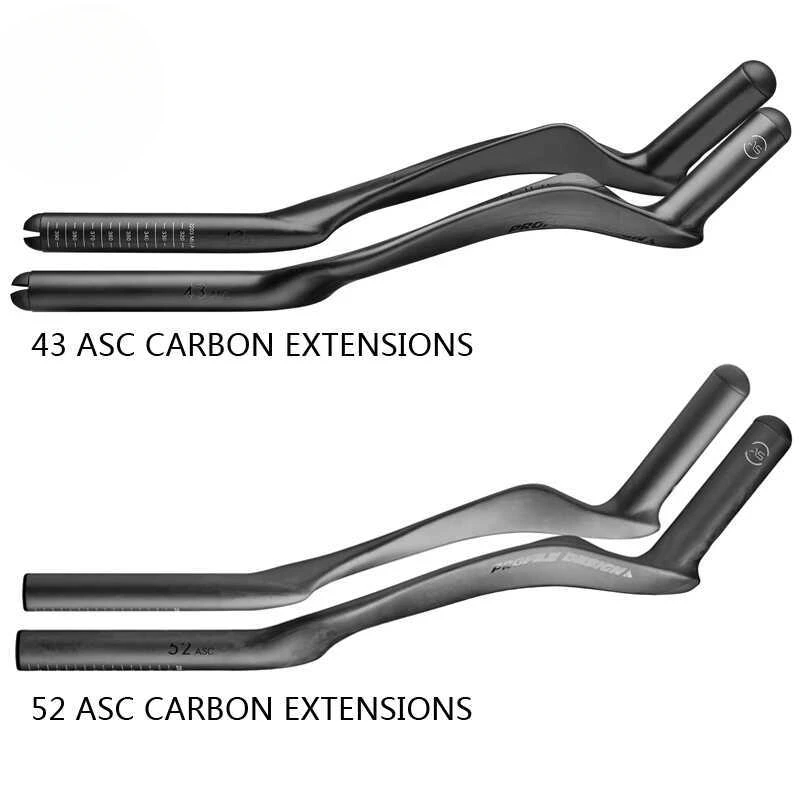 ألياف الكربون الطريق دراجة دورة كروز TT مقبض مسند المقبض