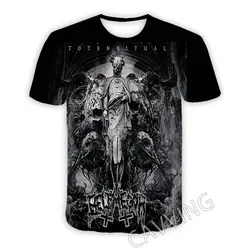 CAVVING 3D Printed  Belphegor Band Casual T-shirts  Hip Hop T Shirts Harajuku Styles Tops Clothing for Men/women