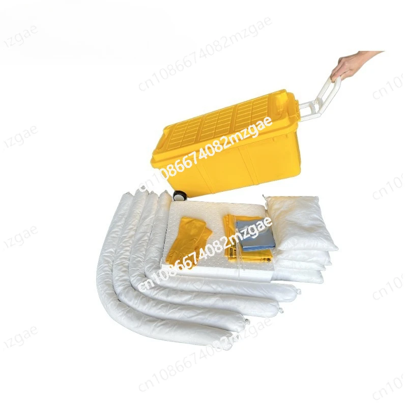 Oil suction combination box Oil absorption capacity 60 liters Emergency oil absorption Emergency treatment combination box