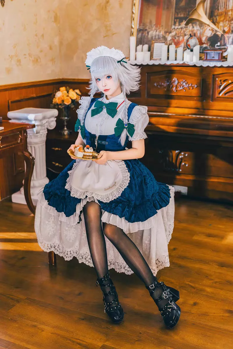 2026アニメ東方プロジェクト女性用マンスウィートメイド制服 - Men Accessories For Party のレビューと価格