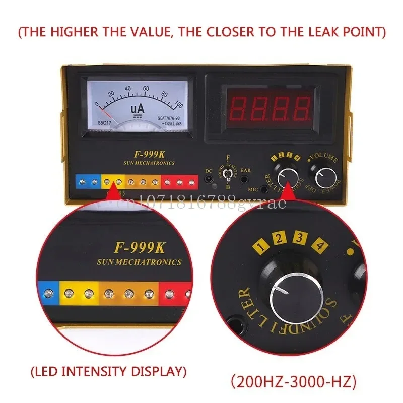 Indoor And Exterior Floor Heating Tube, Leakage Detection Equipment, Hearing Instrument, F-999K