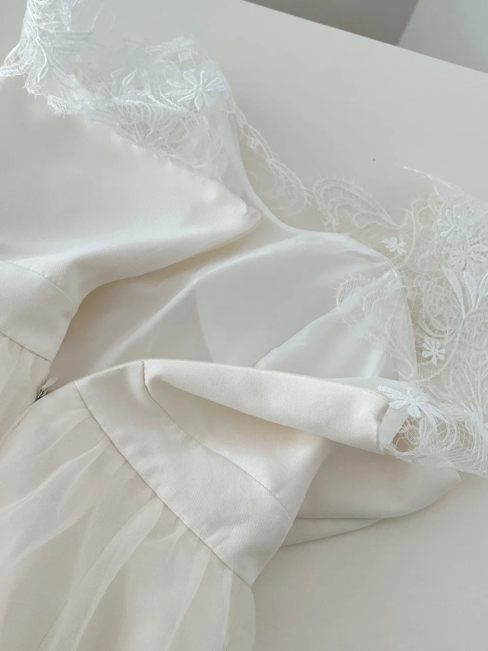 E bordado renda guarnição fora do ombro  vestido f verão slim fit saia casual estilo de negócios curto vest...