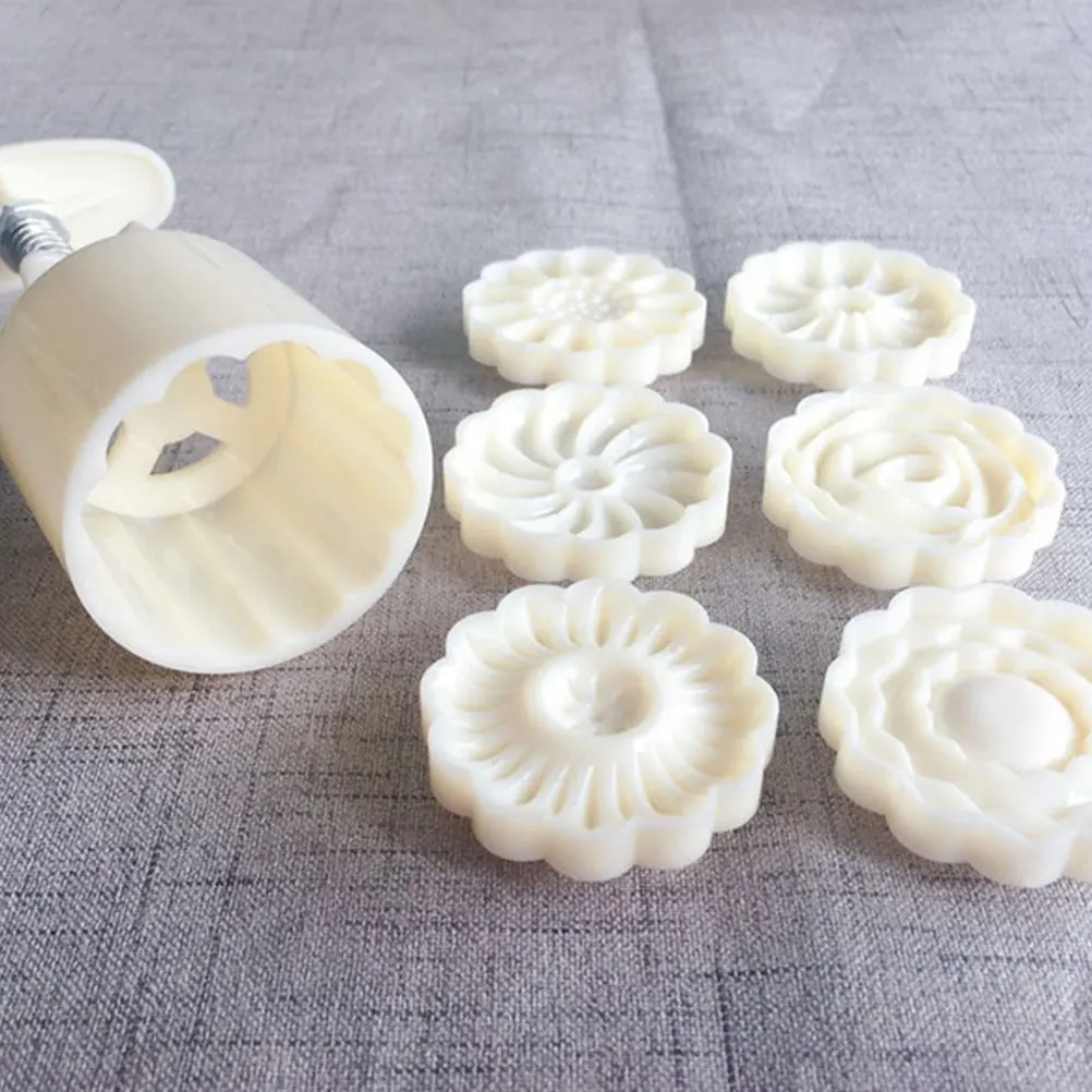 

Moon Cake Sets Hand Mooncake Mold Pressure Stamps Mould Baking Tool Baking Tools Pumpkin Cake Soap Maker Kitchen Pan