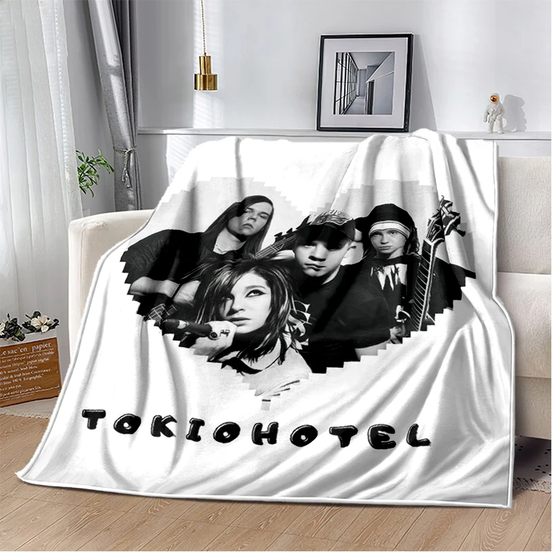 29 Style New Tokio Hotel Rock Band Tom Bill Kaulitz Blanket,Soft Throw Blanket for Home Bedroom Bed Sofa Cover Kids Gift Cover