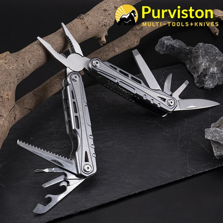 Multi functional pliers folding knife pliers outdoor combination tool pliers stainless steel pliers camping supplies equipment