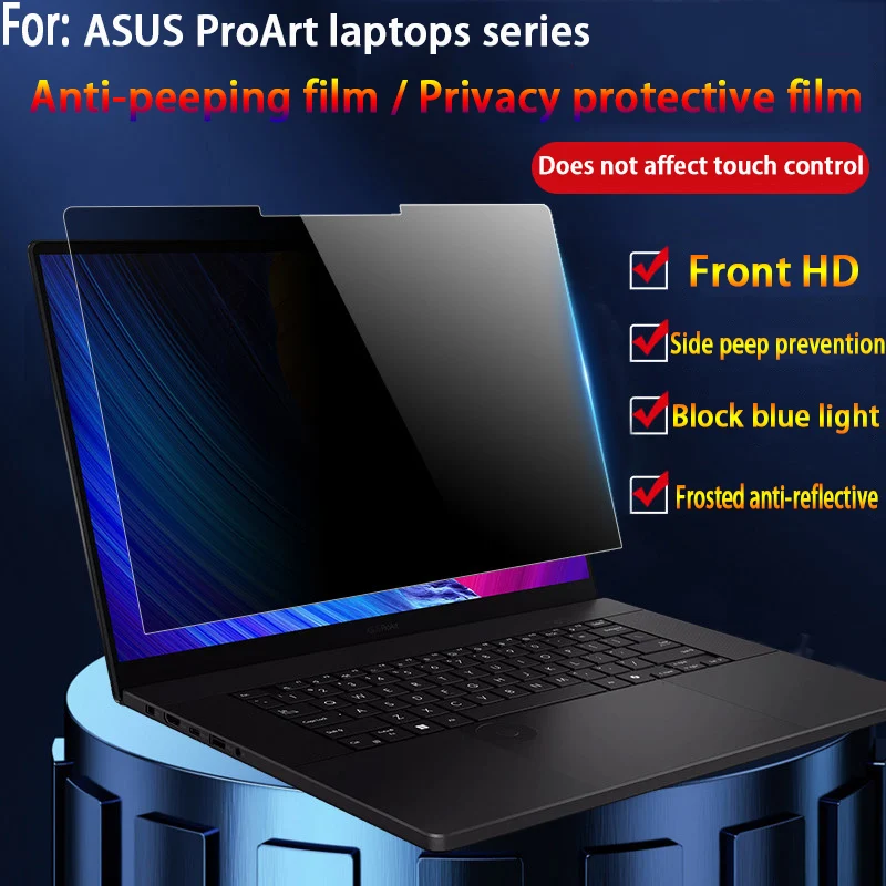 For ASUS ProArt PZ14 HT7407NA Anti-peeping film ProArt GoPro Edition HN7306EA laptop privacy screen ProArt PX13 P16 privacy film