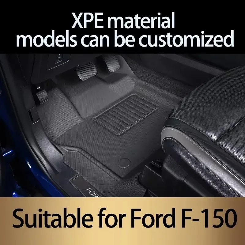 Custom 3D 5D Leather Car Floor Mats XPE Auto Carpet Wholesale