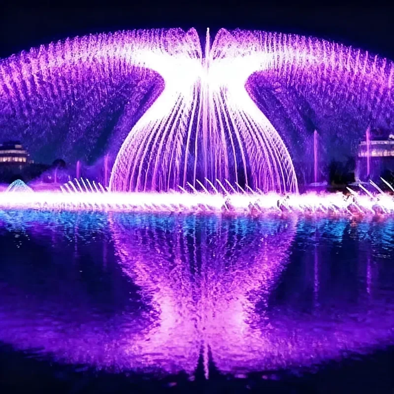 Conversion Timing Adjustment and Beat Recognition Programmable Operating Suitable Music Fountain