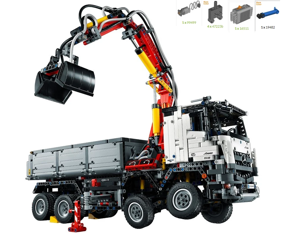 NIEUWE MOC-5890 4812pcs lange houten vrachtwagen Bouwstenen kinderen MOC Super Racing 8 Sportwagen Gemonteerd Speelgoed Desktop Ornament