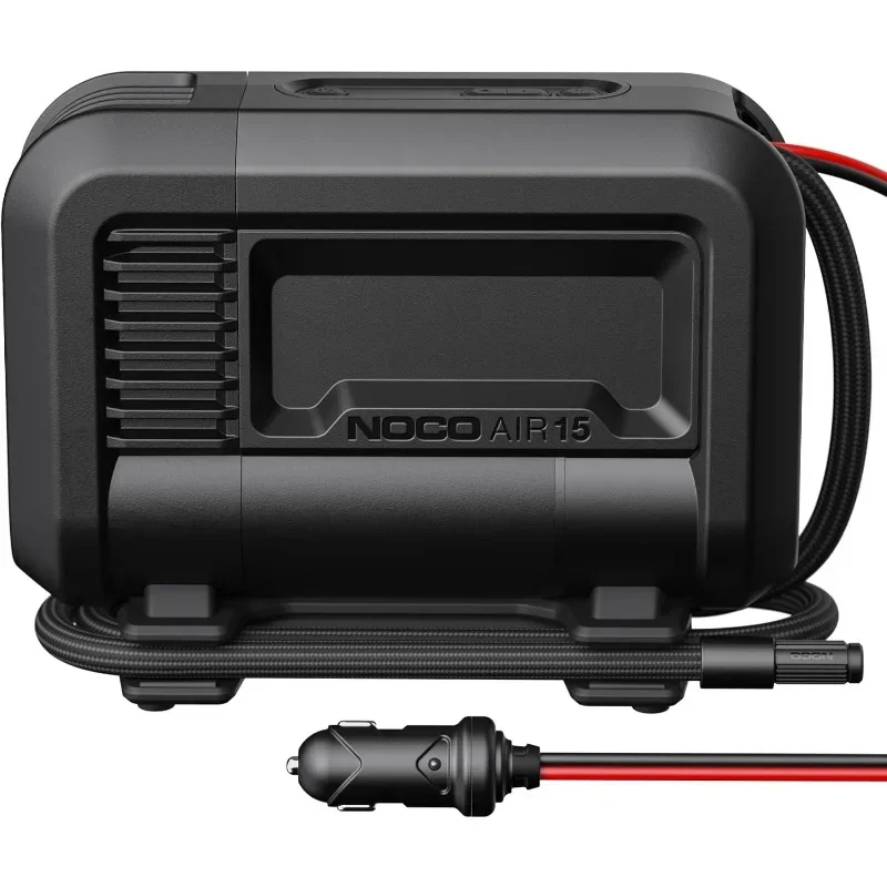 NOCO AIR15 UltraFast 15A Tire Inflator, 12V Portable Air Compressor Pump, Rated at 80 PSI, Inflates Tires from 0-40 PSI