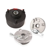 Cubierta de pastillas izquierda/derecha para cubo de rueda de tambor de freno delantero, piezas eléctricas de 49cc, 50cc, 70cc, 90cc, ATV, Go Kart, UTV, Buggy, Quad Bike