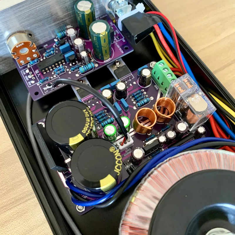 LM1875T GC Class AB Amplifier 30Wx2 Stereo HiFi Audiophile British Sound Finished Amp view 2