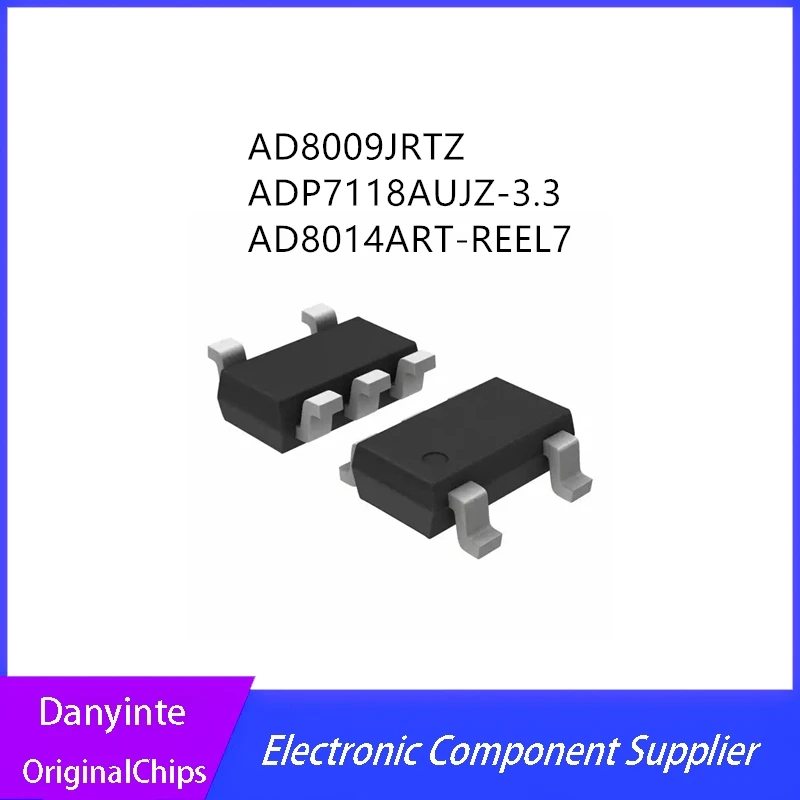 

10Pcs/Lot AD8009JRTZ AD8009JRT HKJ ADP7118AUJZ-3.3 ADP7118 AD8014ARTZ H09 AD8014ART-REEL7 SOT23-5