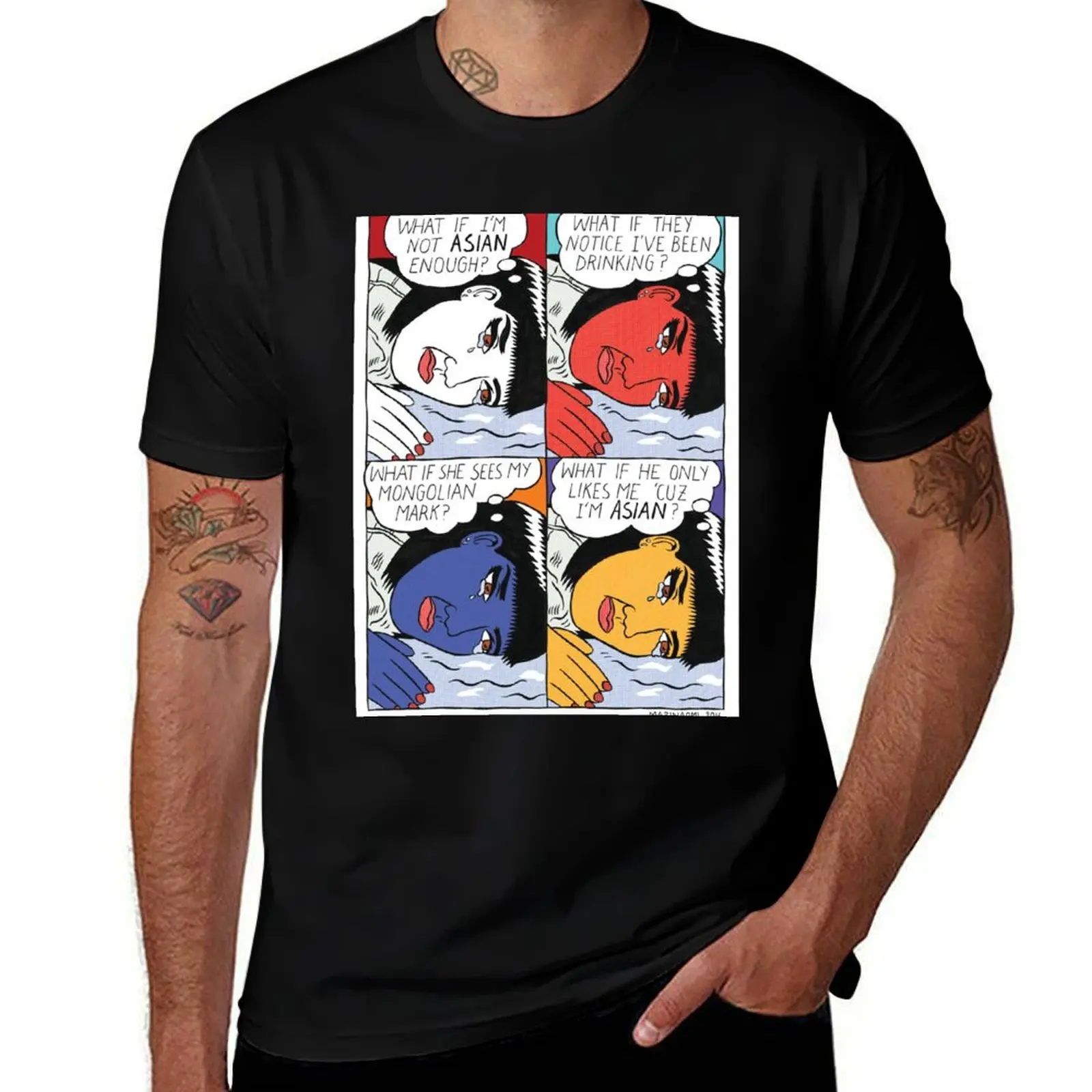 

Hopeless Hapa T-Shirt Modern Print Casual T-Shirt